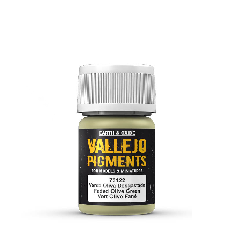 

Пигмент Vallejo Pigments Faded Olive Green 35 ml. 73122