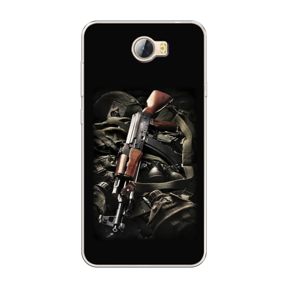 фото Чехол awog "автомат" для huawei y5 ii