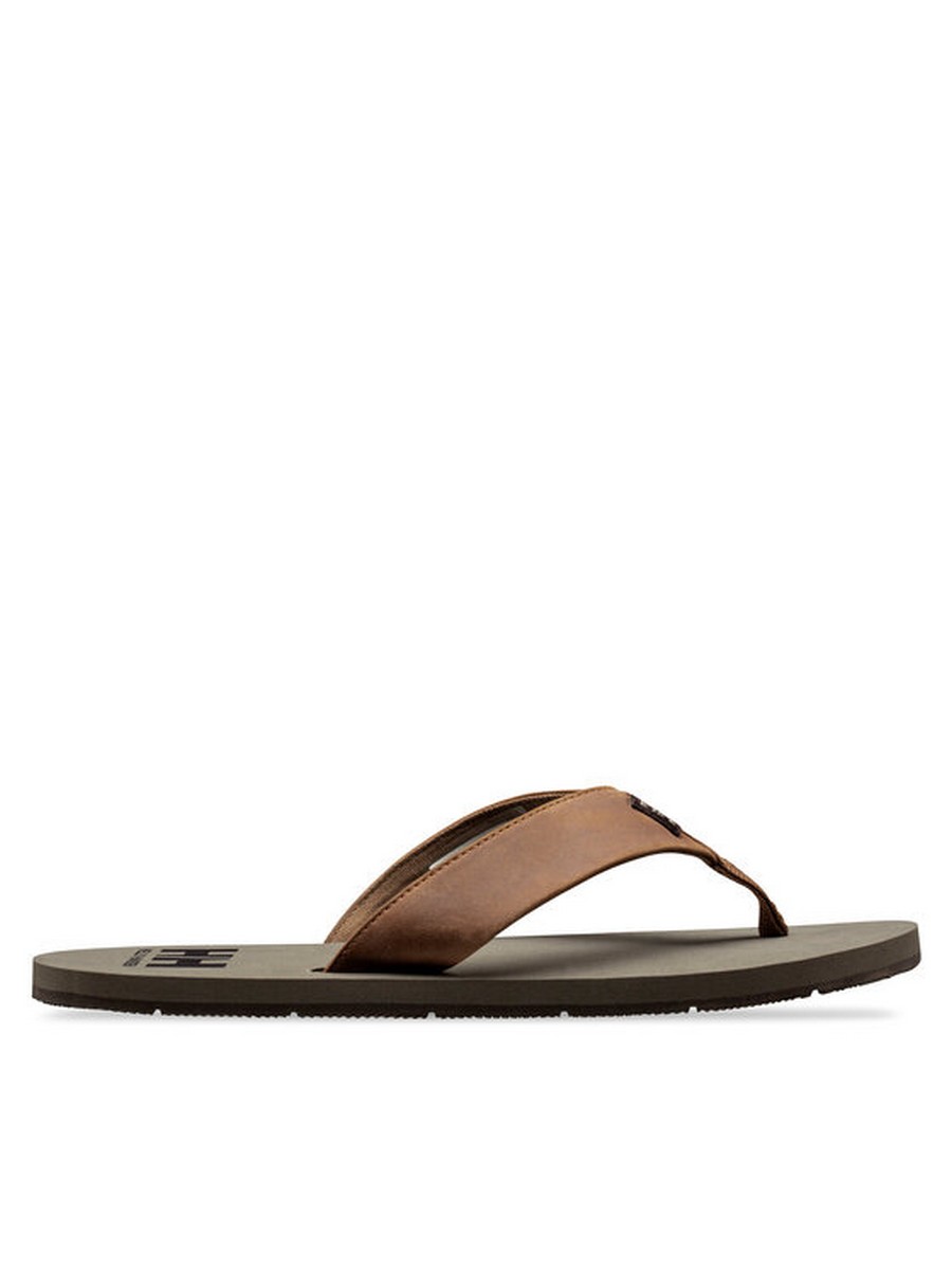 Вьетнамки мужские Helly Hansen Seasand 2 Leather Sandals 11955 коричневые 40 EU 10871₽