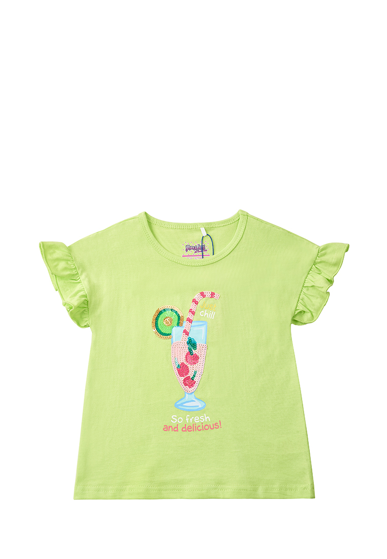 

Футболка детская Max&Jessi SS23C94401016, зеленый, 110, SS23C94401016