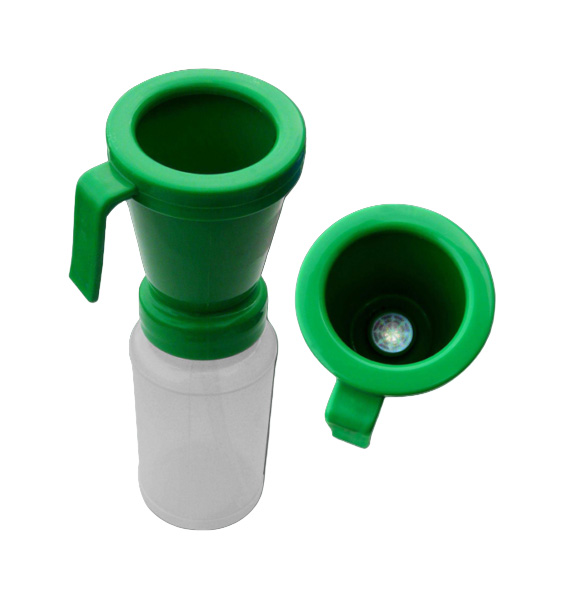 Стаканчик для обработки вымени пеной до доения