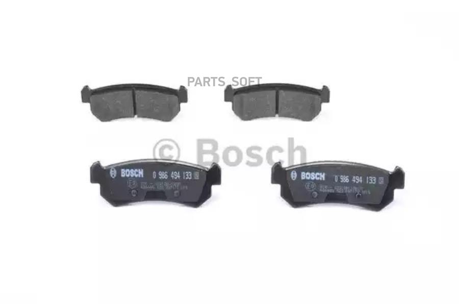 

Тормозные колодки Bosch дисковые задние 0986494133