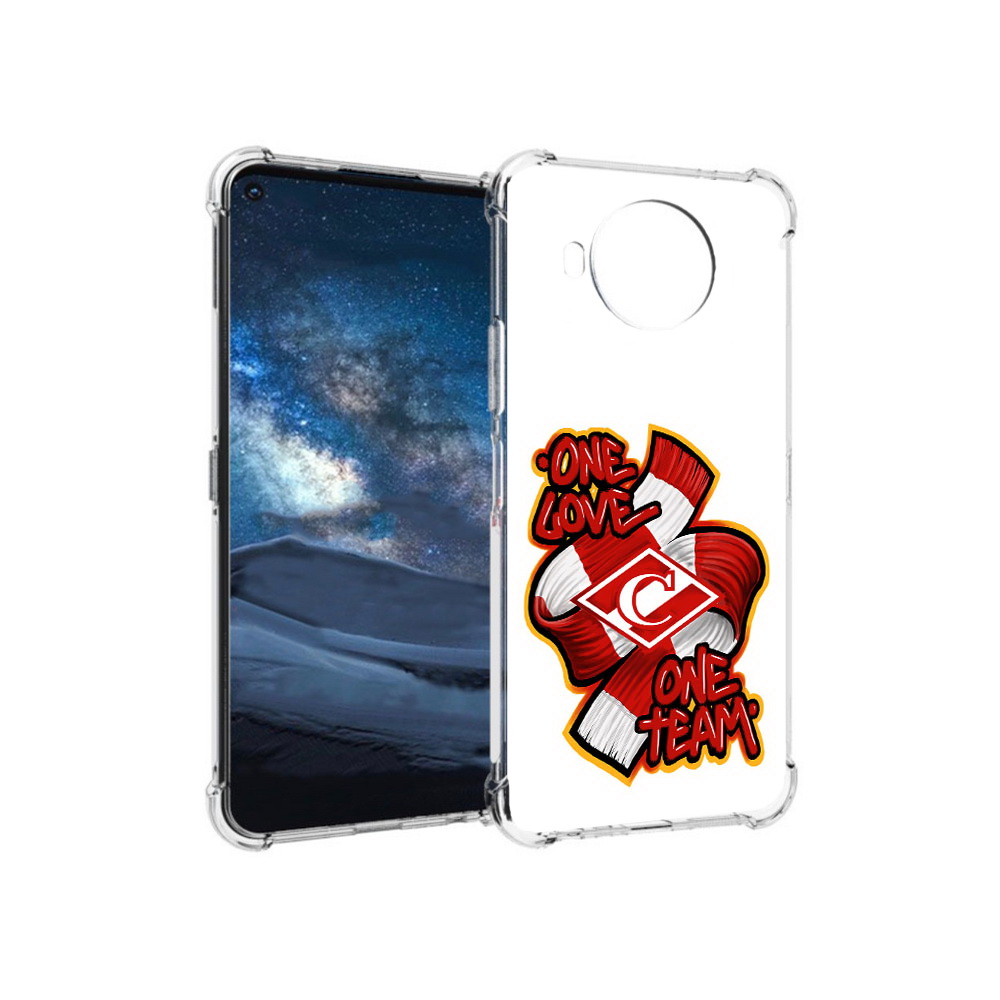 

Чехол MyPads Tocco для Nokia 8.3 ФК спарак 1 любовь (PT227053.110.184), Прозрачный, Tocco