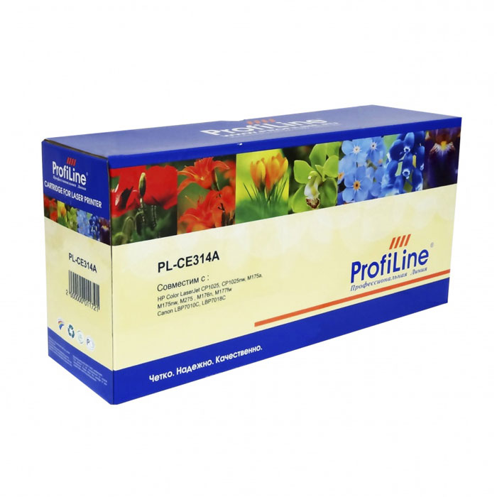 

Фотобарабан для лазерного принтера Profiline PL CE314A многоцветный, Black, совместимый, Многоцветный;черный