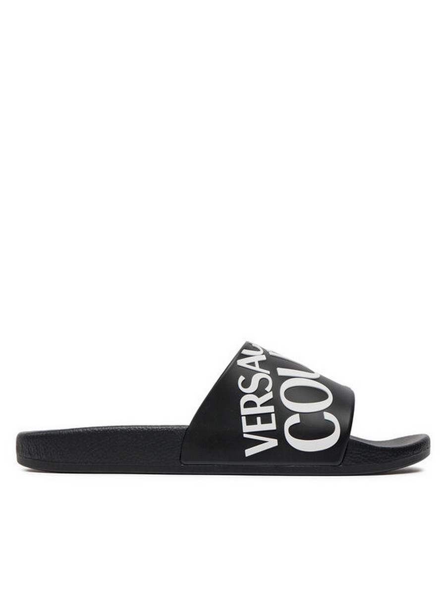 

Сланцы мужские Versace Jeans Couture 76YA3SQ1 черные 39 EU, Черный, 76YA3SQ1