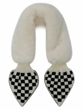 Шарф женский Labbra 01-00041220 белый 12х80 см 2040₽