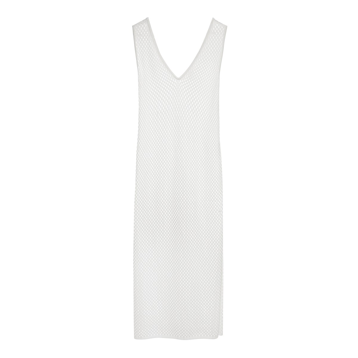 

Пляжная туника женская Look7 56872 белая S/M, Белый, 56872