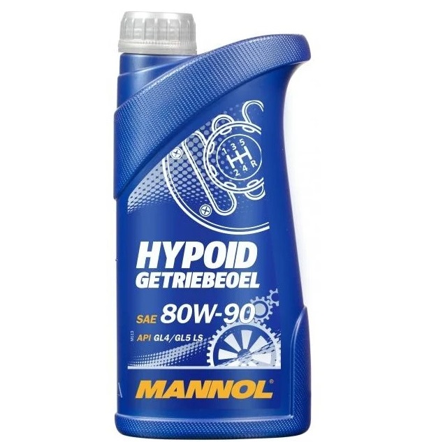 фото Масло трансмиссионное hypoid getriebeoel 80w-90 gl-4 gl-5 ls 1 л. mannol^1308 mannol арт.