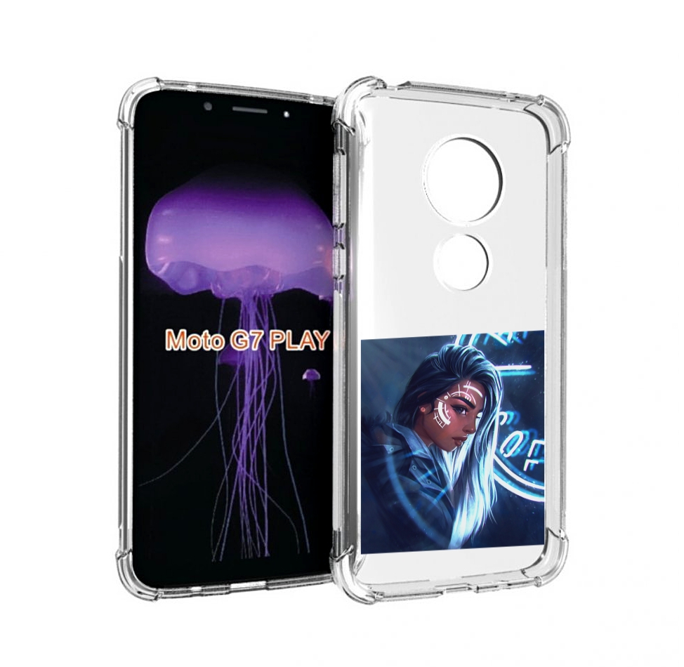 

Чехол MyPads девушка-из-антарктиды женский для Motorola Moto G7 Play, Прозрачный, Tocco