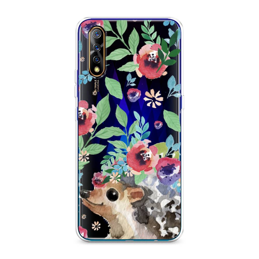 

Чехол Awog на Vivo iQOO Neo/V17 Neo "Ежик в цветах акварель", Разноцветный, 262050-2