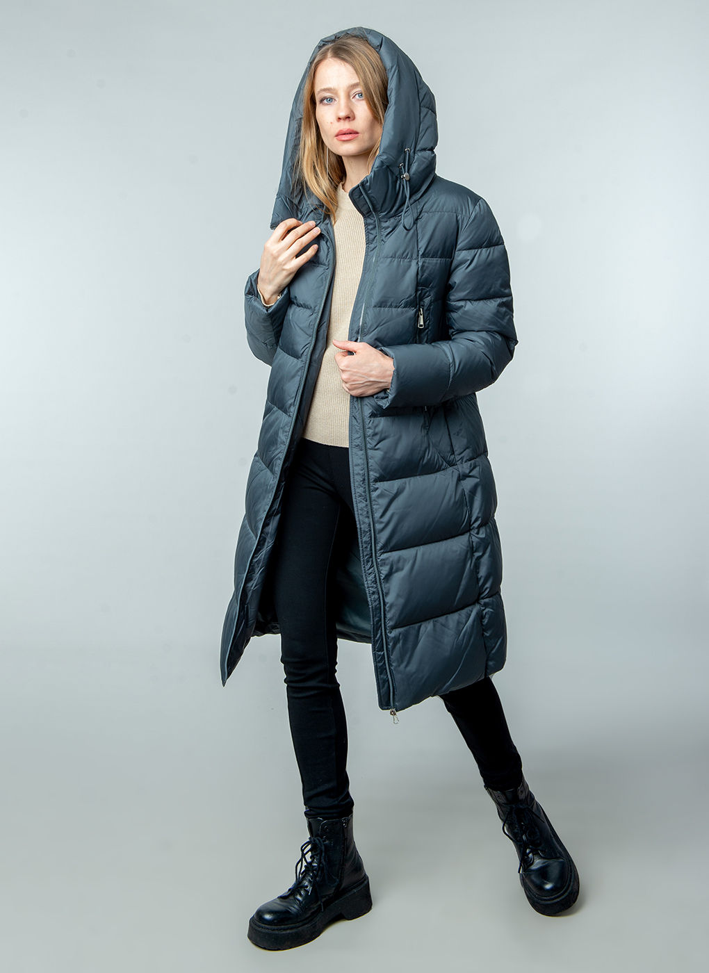

Куртка женская Britt 56469 зеленая 44 RU, 56469