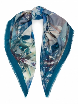 

Платок женский ELEGANZZA 01-00041774 голубой, 105х105 см, 01-00041774