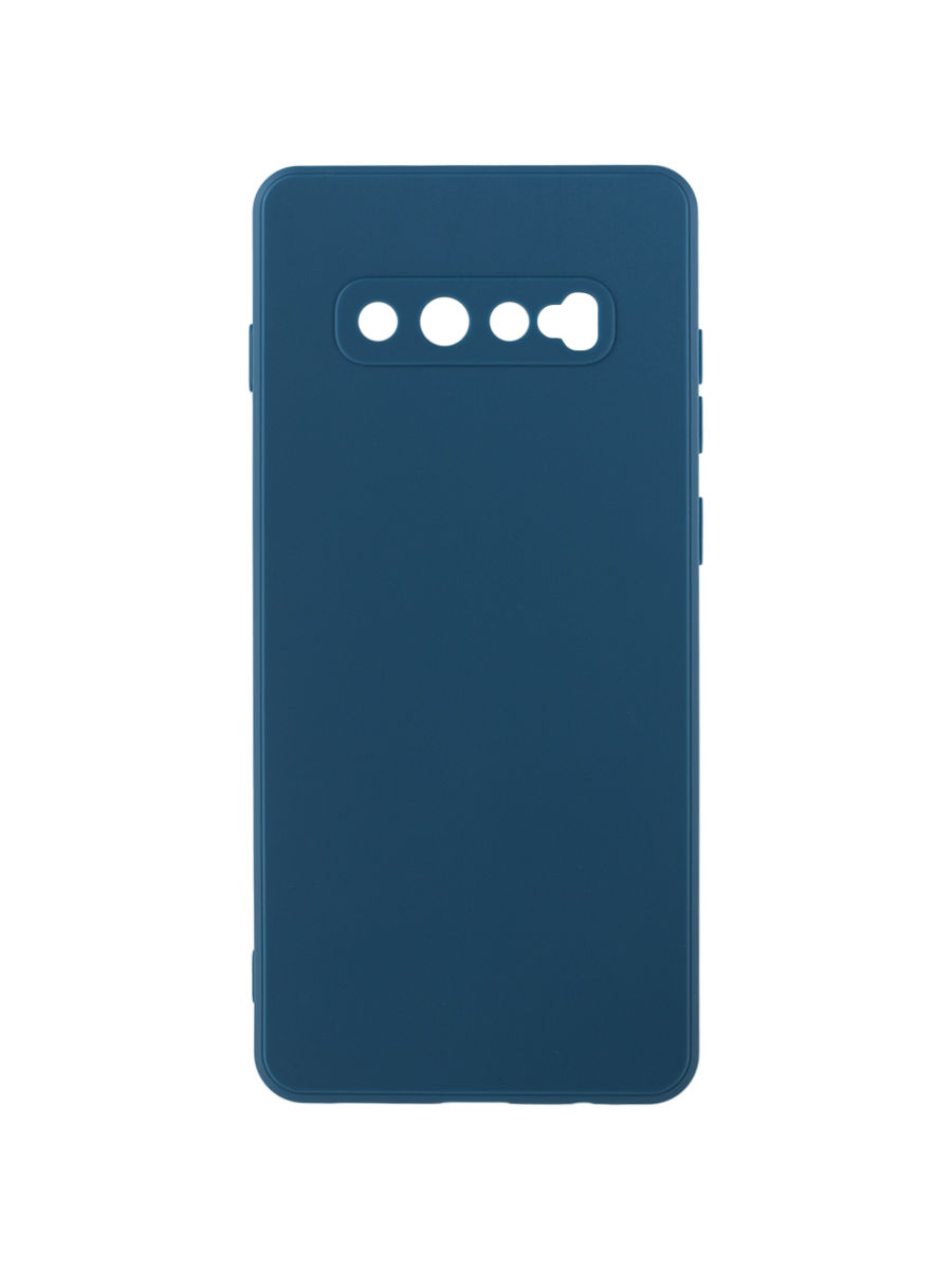 

Чехол для Samsung S10 Plus с мягкой подкладкой из микрофибры, синий, ZSMF-SAM-S10-PL