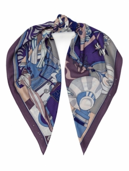 

Платок женский ELEGANZZA 01-00041837 фиолетовый, 120х120 см, 01-00041837