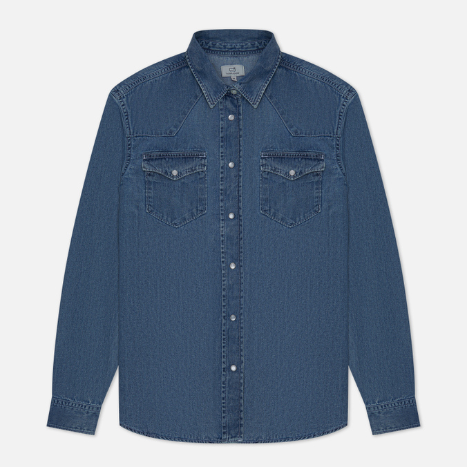 

Мужская рубашка Woolrich Denim синий, Размер XXL, Denim
