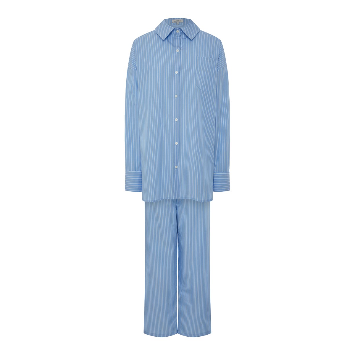 

Пижама женская Look&Feel 35829 голубая M/L, Голубой, 35829