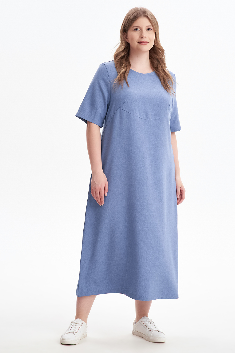 Платье женское OLSI 2305012 синее 64 RU
