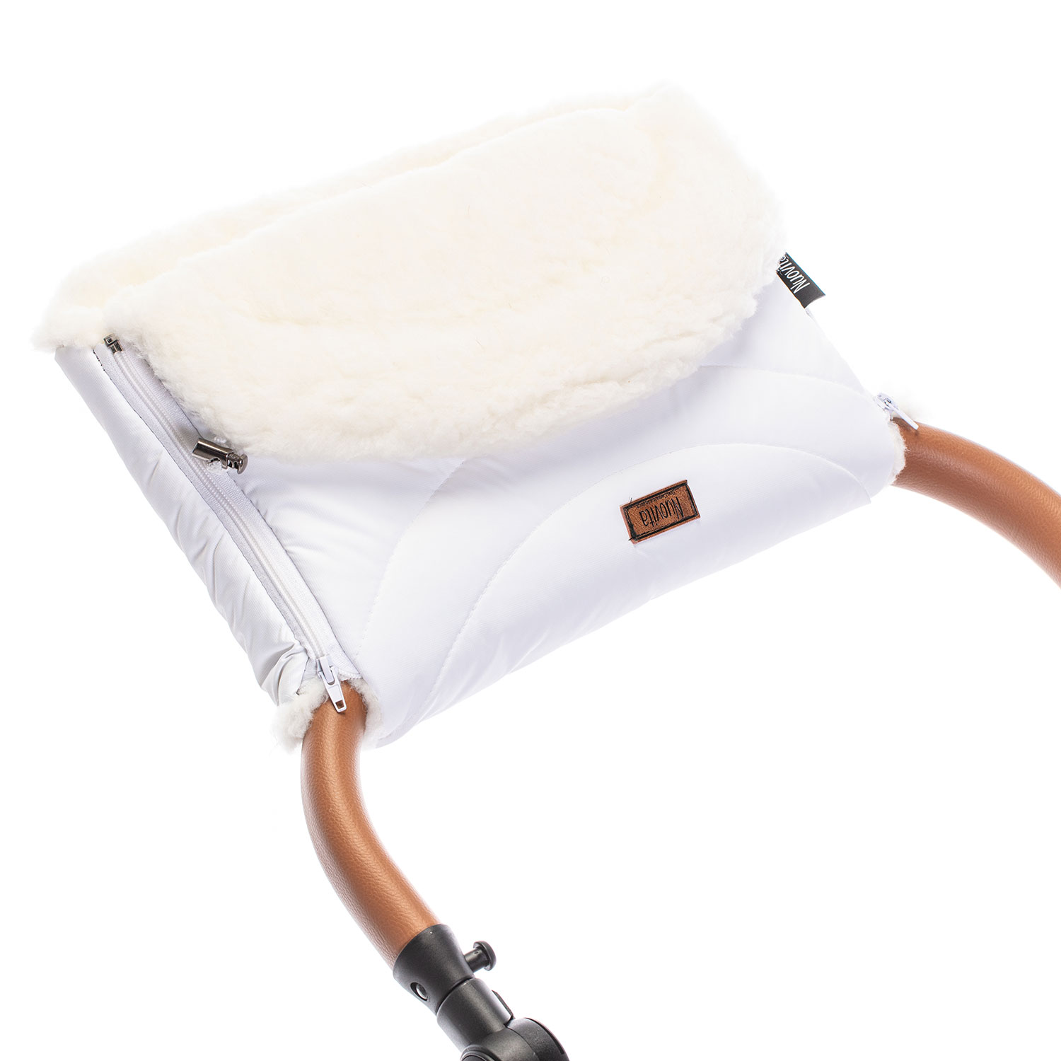 

Муфта меховая для коляски Nuovita Tundra Bianco, цвет белый, Tundra Bianco