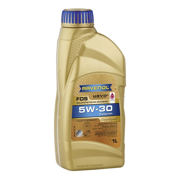 фото Масло моторное 5w-30 1л fds (синтетика+пао) ravenol арт. 1111139001