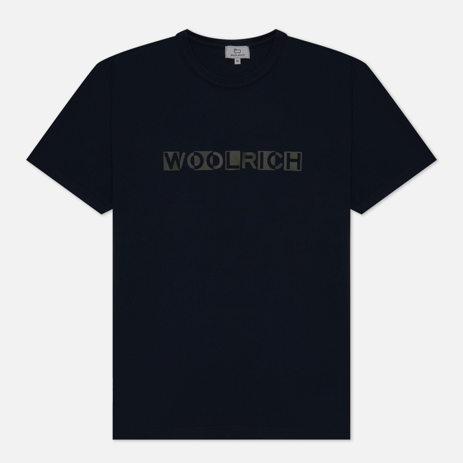 

Мужская футболка Woolrich Intarsia синий, Размер S, Intarsia