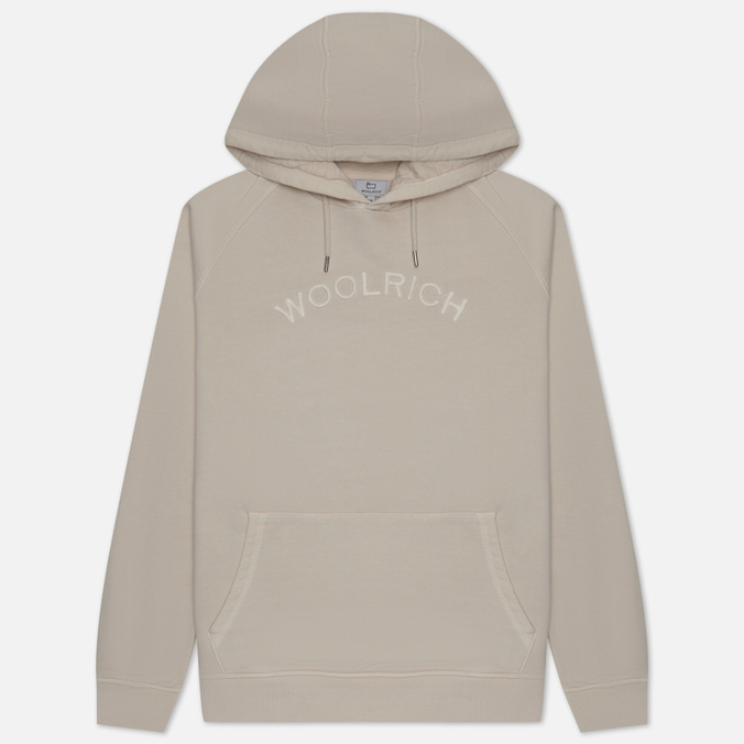 

Мужская толстовка Woolrich Varsity Hoodie бежевый, Размер XXL, Varsity Hoodie