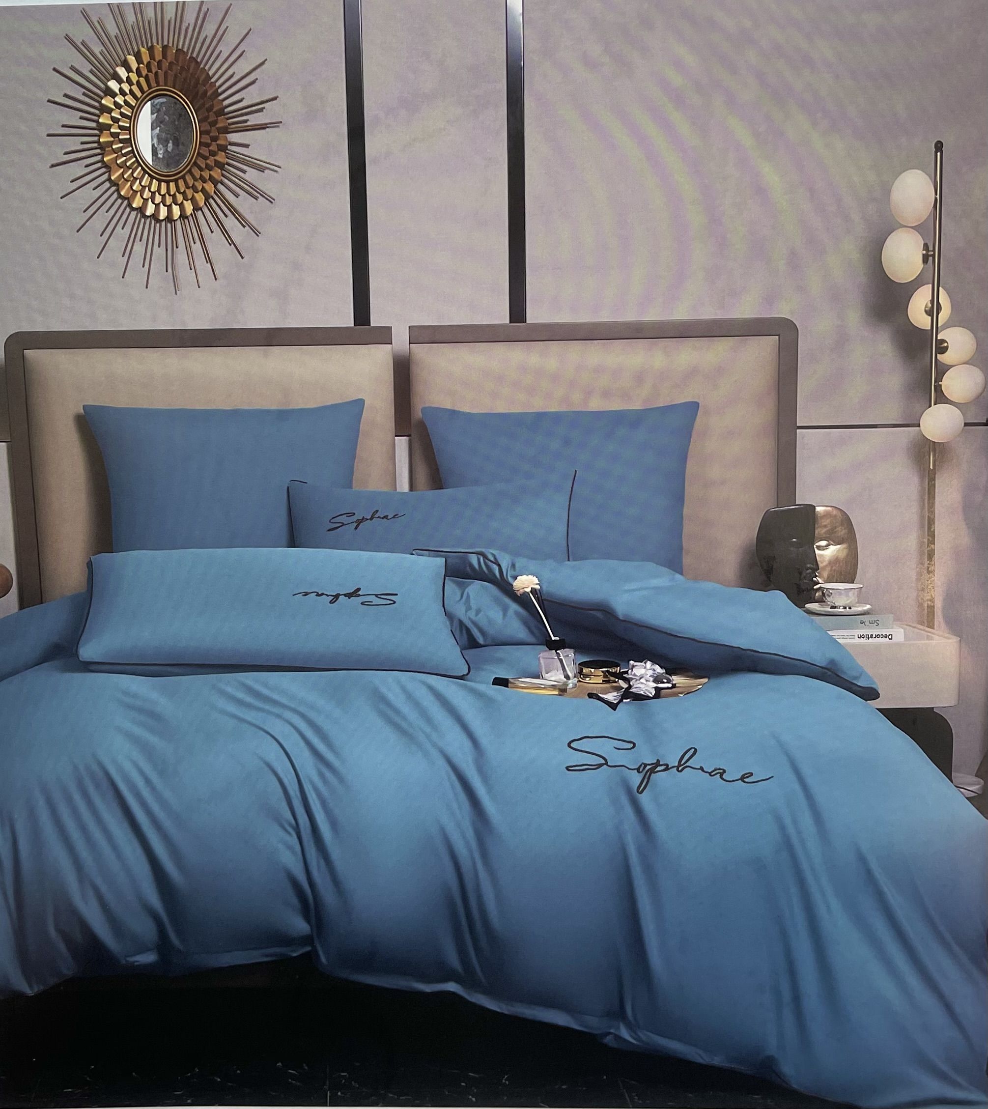 фото Комплект постельного белья candies сатин евро