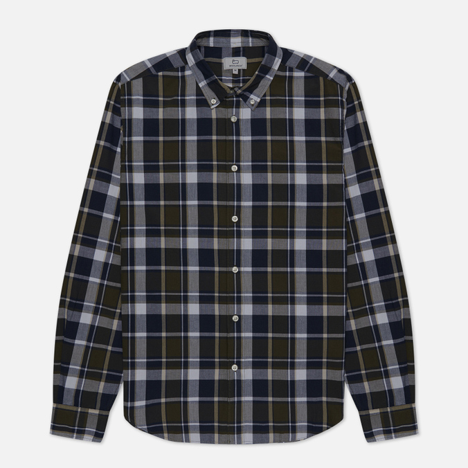 

Мужская рубашка Woolrich Poplin Madras оливковый, Размер XXL, Зеленый, Poplin Madras