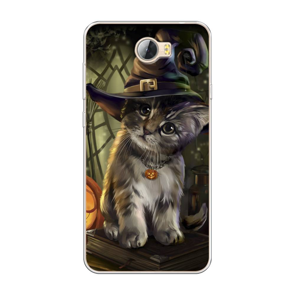 

Чехол Awog на Huawei Y5 II "Кот на Хэллоуин", Разноцветный, 61950-2