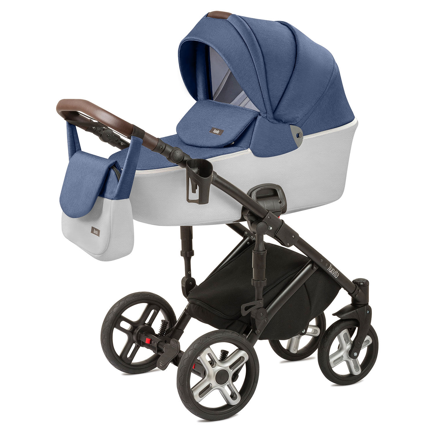 фото Детская коляска nuovita carro sport 2 в 1 (marino argenteo/морской серебристый)