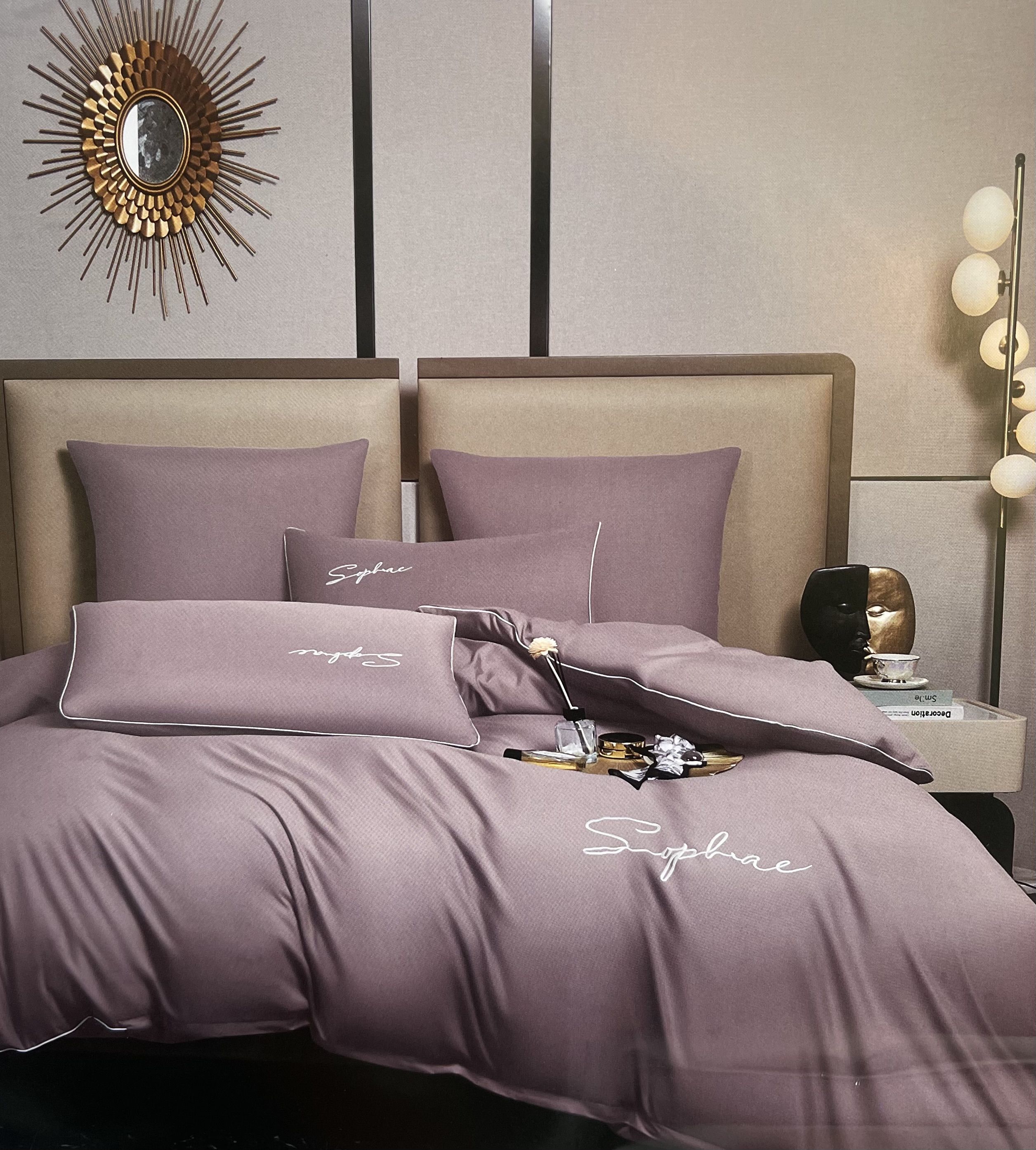 фото Комплект постельного белья candies сатин евро