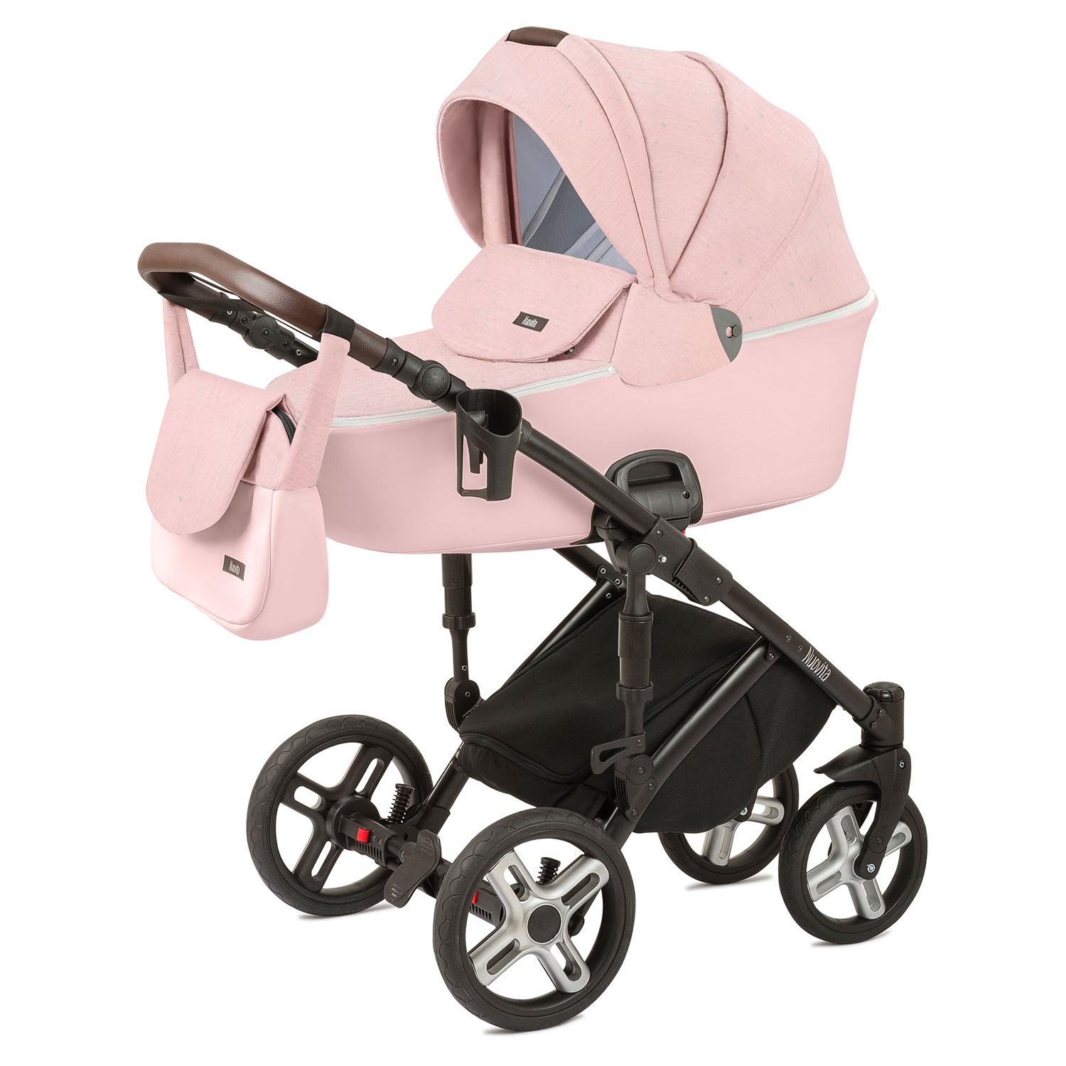 фото Детская коляска nuovita carro sport 2 в 1 (rosa/розовый)
