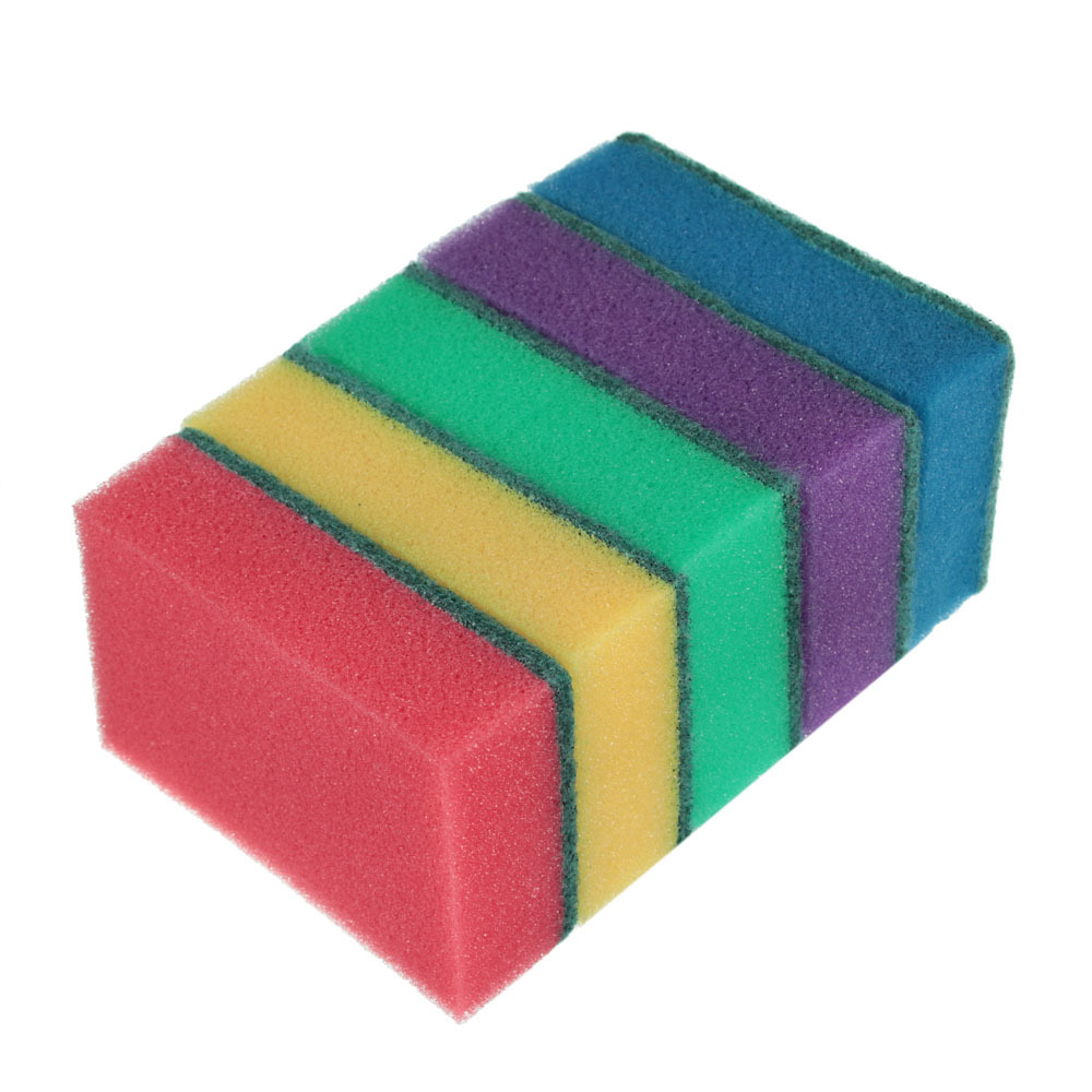 Набор губок Galamart для мытья посуды Премиум 5 шт