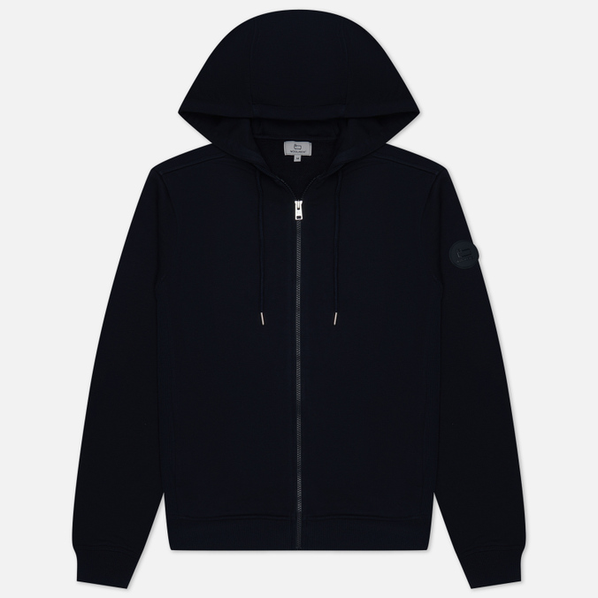 

Мужская толстовка Woolrich Light Classic Full Zip Hoodie синий, Размер XS, Light Classic Full Zip Hoodie