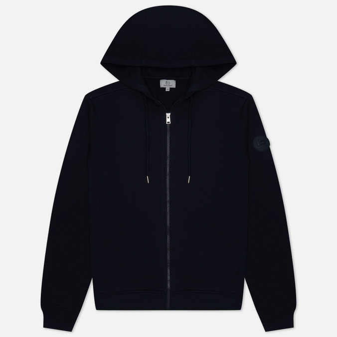 Мужская толстовка Woolrich Light Classic Full Zip Hoodie синий, Размер XS