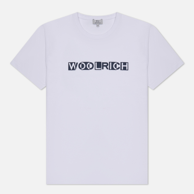 

Мужская футболка Woolrich Intarsia белый, Размер M, Intarsia