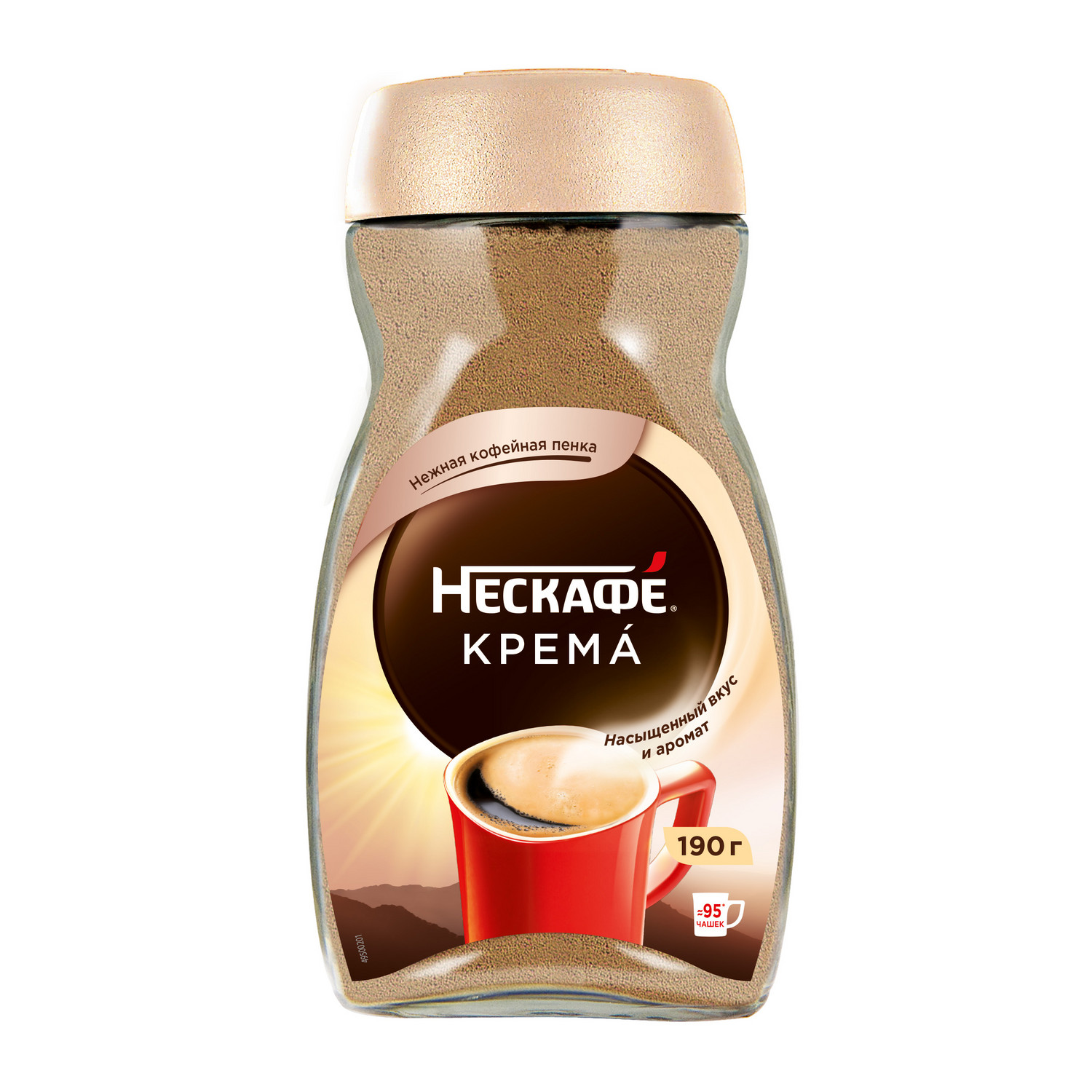 Кофе Nescafe Classic Crema растворимый 190 г