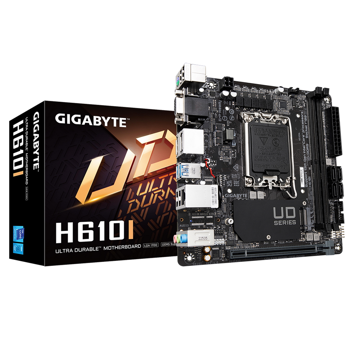 

Материнская плата GIGABYTE H610I, H610I