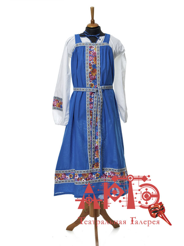 

Сарафан "Арина" детский (Цв: Синий Размер: 148)