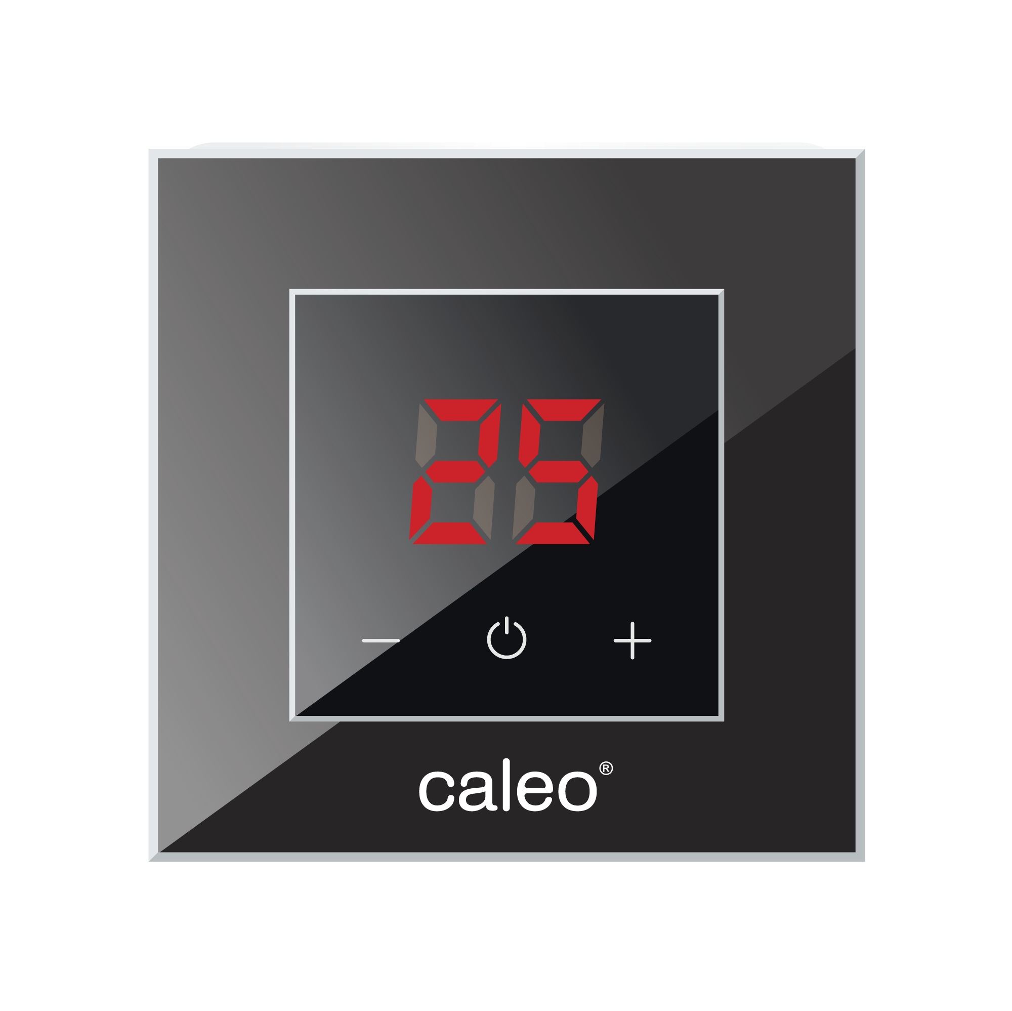 фото Терморегулятор caleo nova встраиваемый цифровой, 3,5 квт, черный