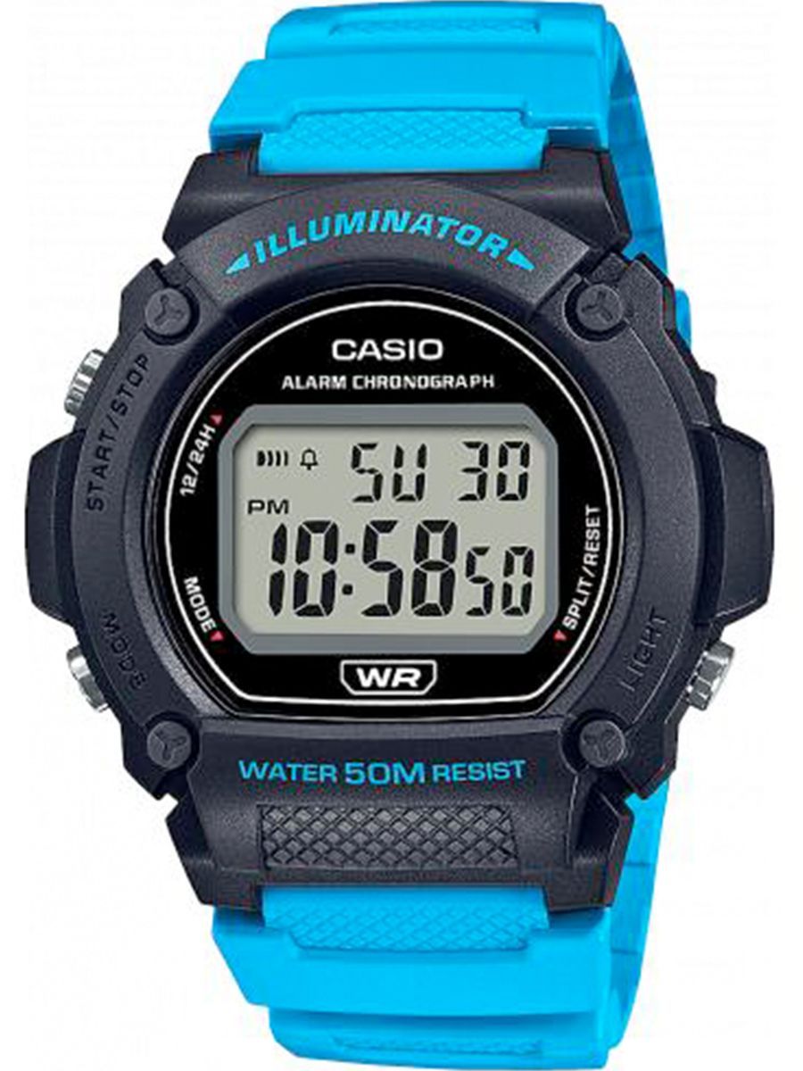 

Наручные часы CASIO Collection W-219H-2A2VEF, W-219H-2A2VEF