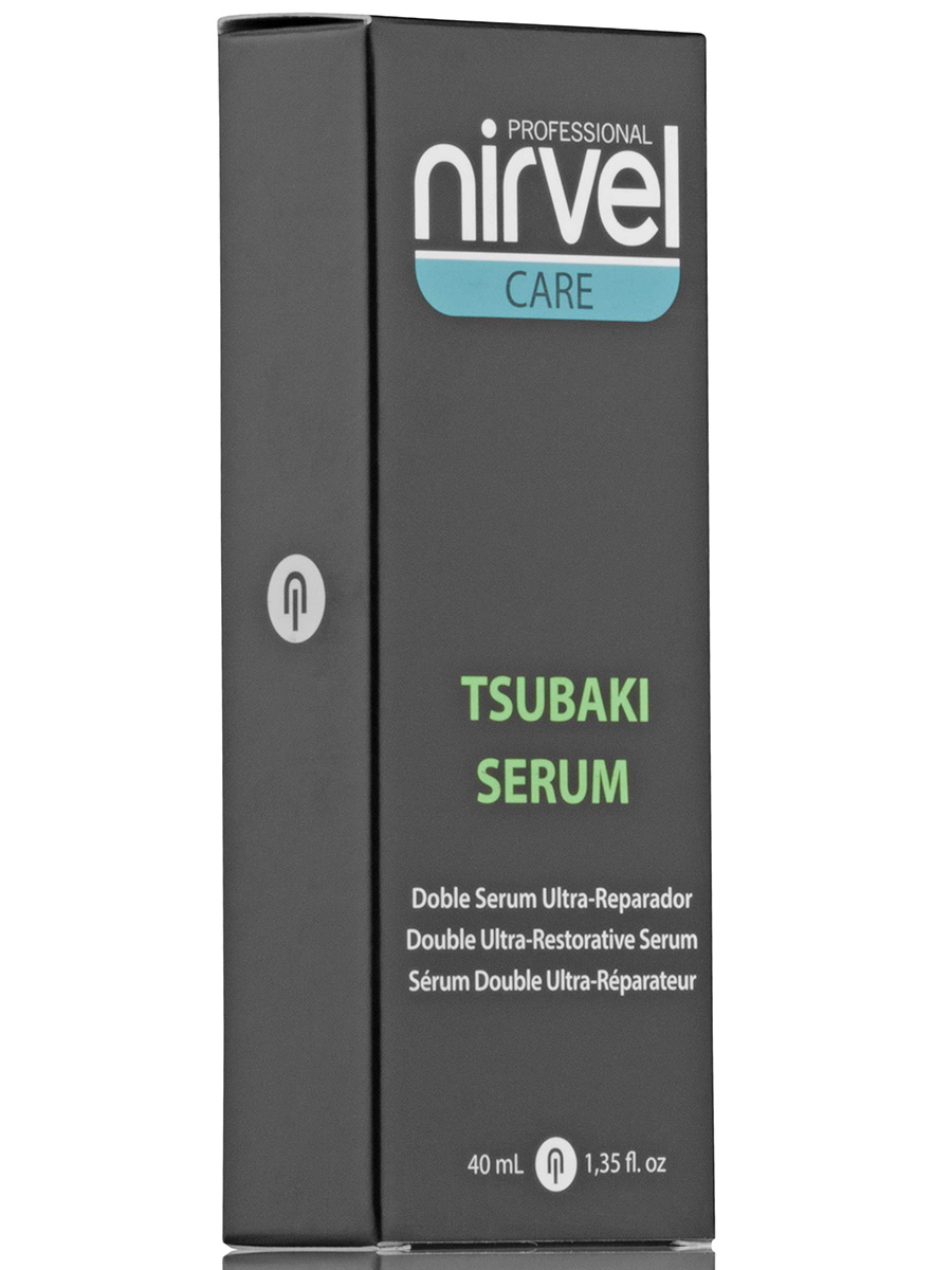 фото Сыворотка care для восстановления волос nirvel professional tsubaki 40 мл