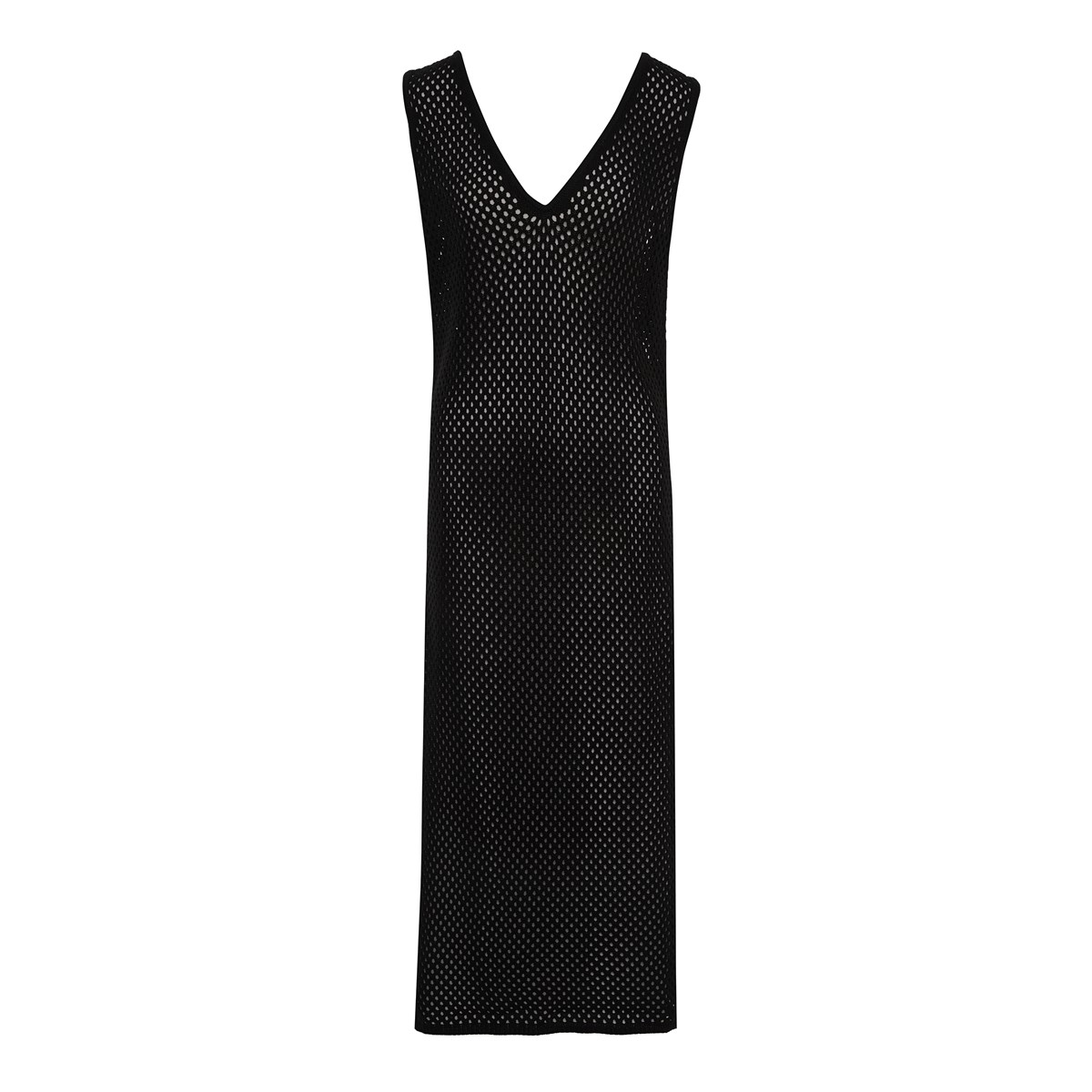 

Пляжная туника женская Look7 56873 черная S/M, Черный, 56873