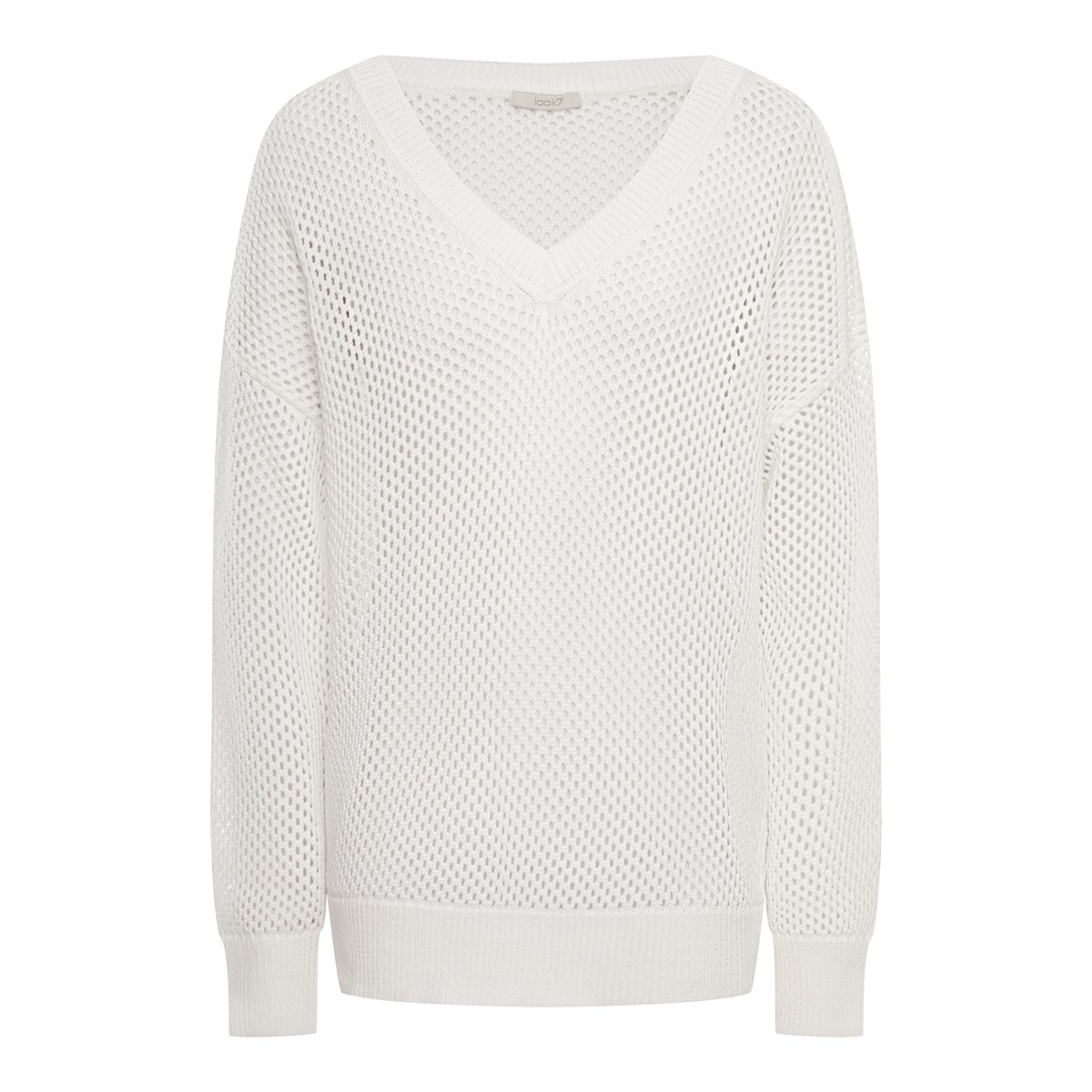 

Пуловер женский Look7 56877 белый S/M, 56877