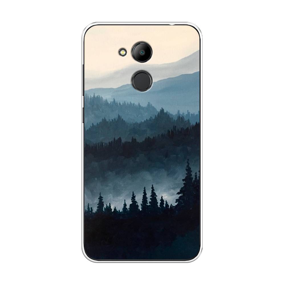 

Чехол Awog на Honor 6C Pro "Туманные горы", Бежевый;серый;черный, 63850-4