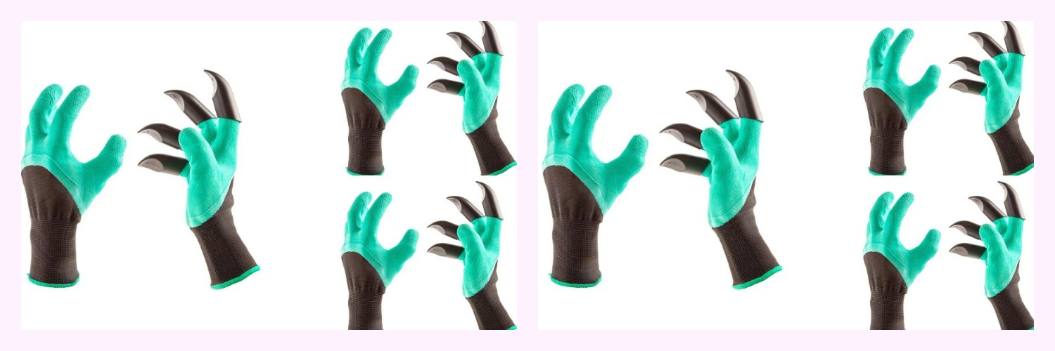 

Садовые перчатки Garden Genie Gloves С когтями, универсальные, 1 пара, 6 уп, С когтями, универсальные, 1 пара, 6 уп