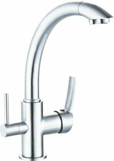 

Смеситель для кухни Tolero Valencia Chrome хром