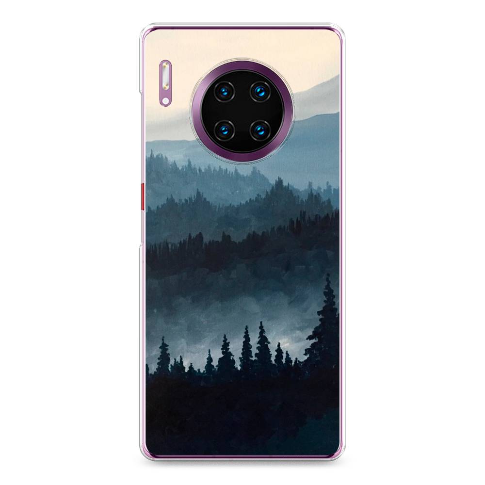 

Чехол Awog на Huawei Mate 30 Pro "Туманные горы", Бежевый;серый;черный, 610450-4