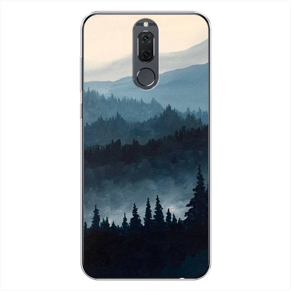 

Чехол Awog на Huawei Nova 2i "Туманные горы", Бежевый;серый;черный, 64150-4
