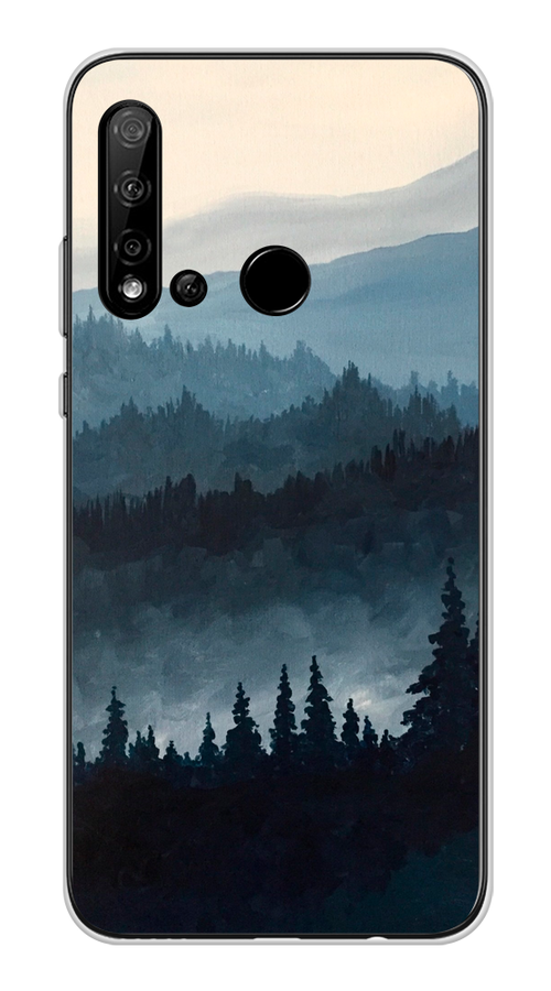 

Чехол Awog на Huawei Nova 5i "Туманные горы", Бежевый;серый;черный, 69850-4