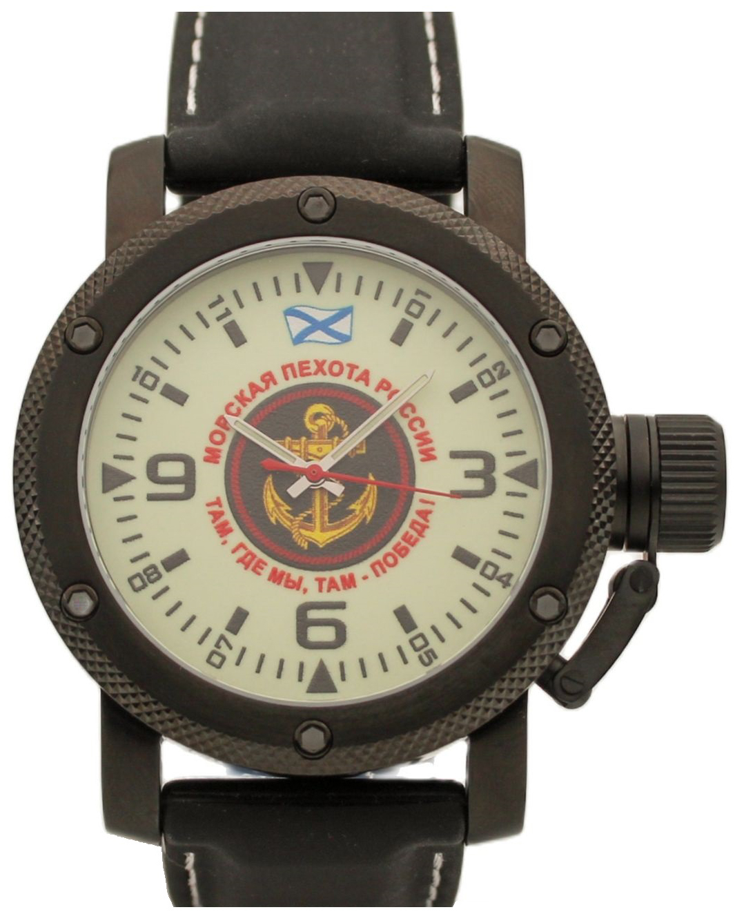 

Наручные часы мужские Watch Triumph Морская пехота черные, Морская пехота